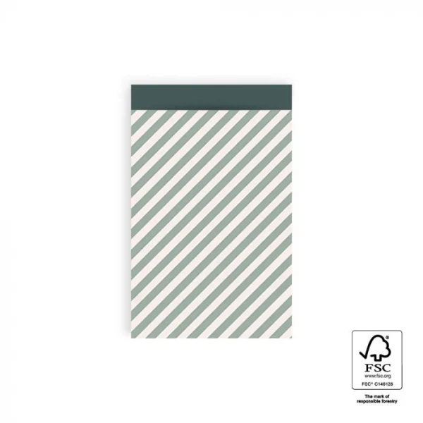 Stripe Diagonal groen