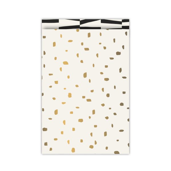 Minimal Dots wit goud